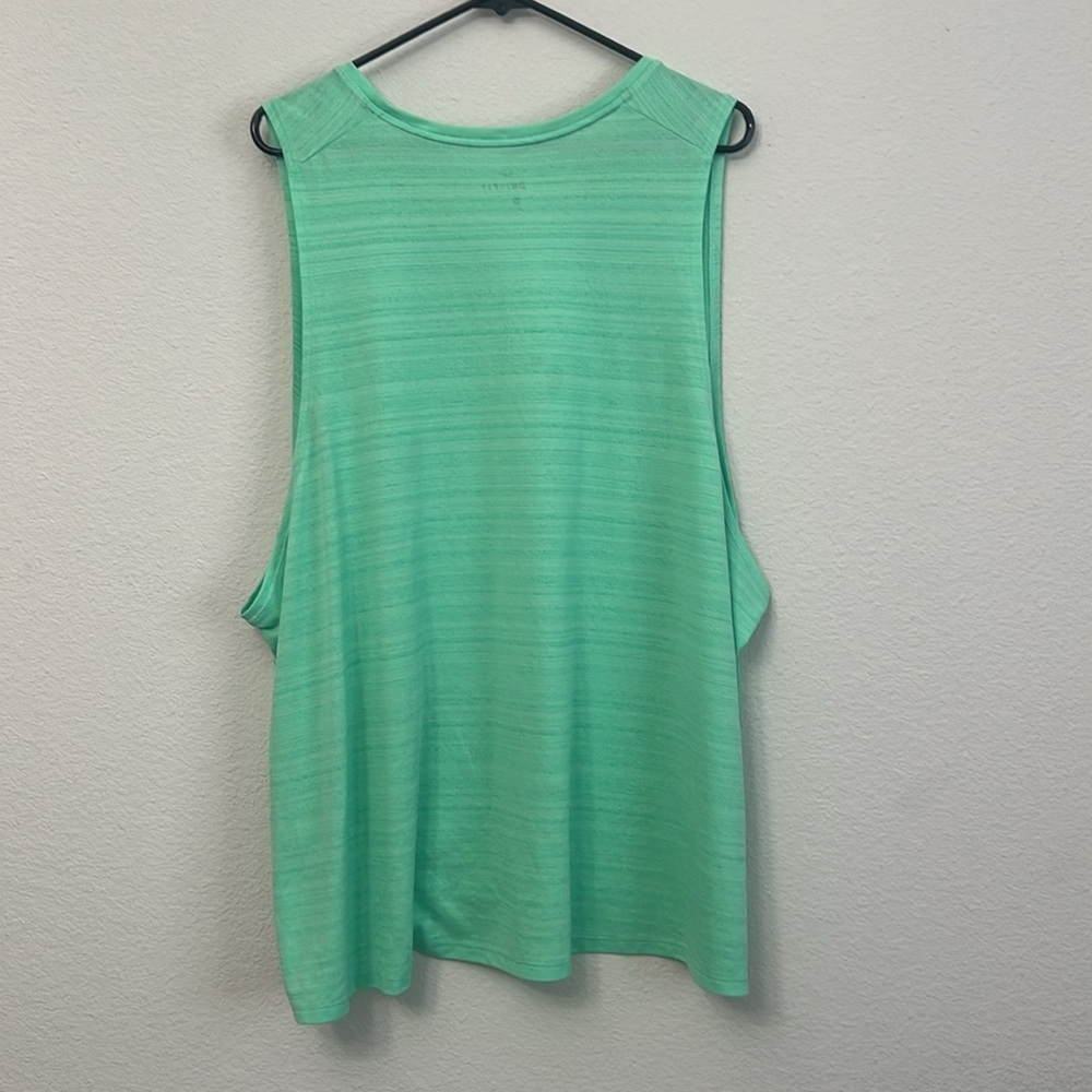 Nike Green Tank Top - 4XL - Picture 4 of 6
